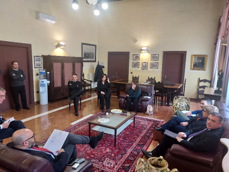 Avellino| Confronto a Palazzo Caracciolo tra i delegati esterni e il presidente Buonopane