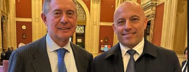 Morcone, il candidato sindaco Fortunato incontra il Ministro delle Imprese e del Made in Italy