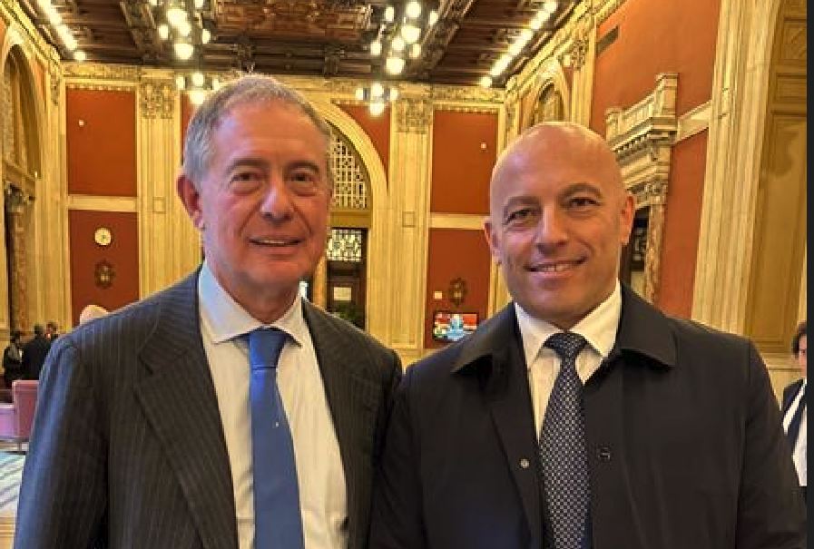Morcone, il candidato sindaco Fortunato incontra il Ministro delle Imprese e del Made in Italy