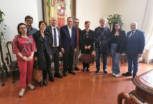 Commissione Anvur ricevuta dal sindaco Mastella a Palazzo Mosti