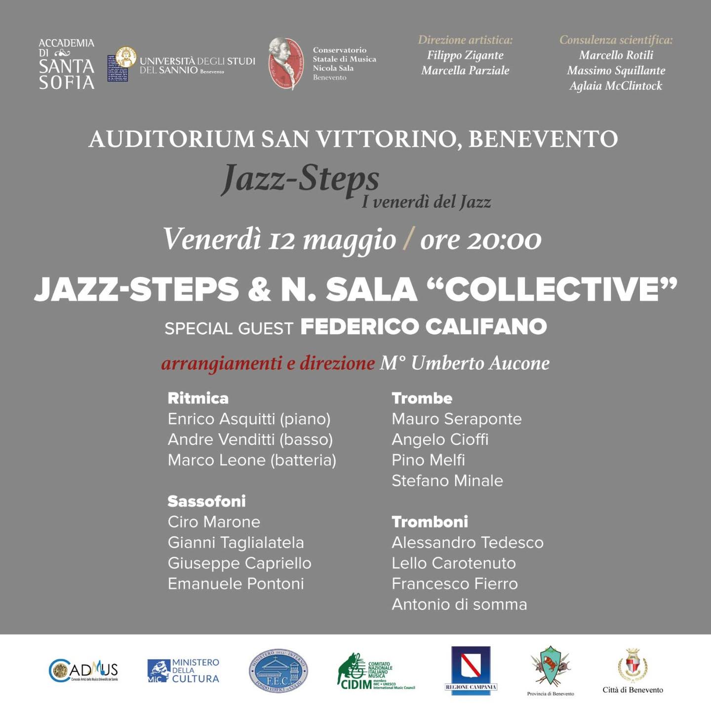 Accademia Santa Sofia, appuntamento con ‘”Jazz steps – I venerdì del Jazz”