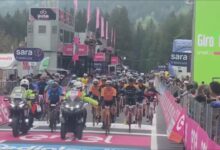Giro d’Italia, arrivo in volata al Laceno. Grande successo per l’evento. Buonopane: vetrina importante