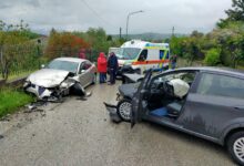 Sant’Agata De’ Goti scontro tra due auto, tre feriti