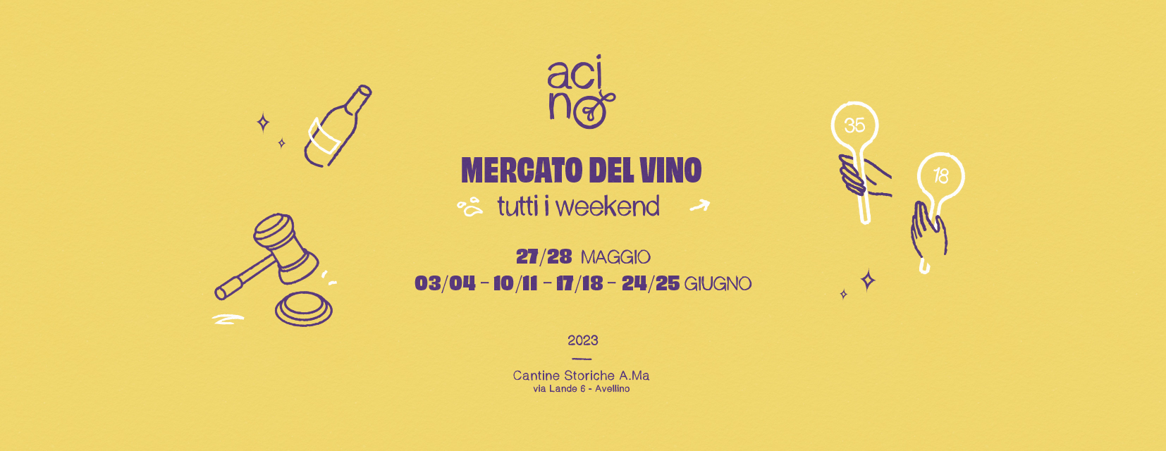 Avellino| Via libera ad Acino-Mercato del Vino, degustazioni e aste dal 27 maggio al 25 giugno