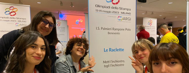 Doppietta del “Rampone” di Benevento alle Olimpiadi della Stampa