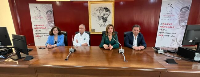 San Pio, la diggi Morgante: “I dati sono in miglioramento”. Presentato il nuovo direttore dell’UOC Ostetricia e Ginecologia