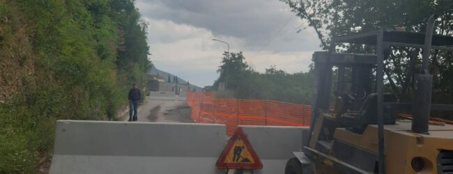 Cautano| Chiusa al traffico tratto della Provinciale 109 Vitulanese
