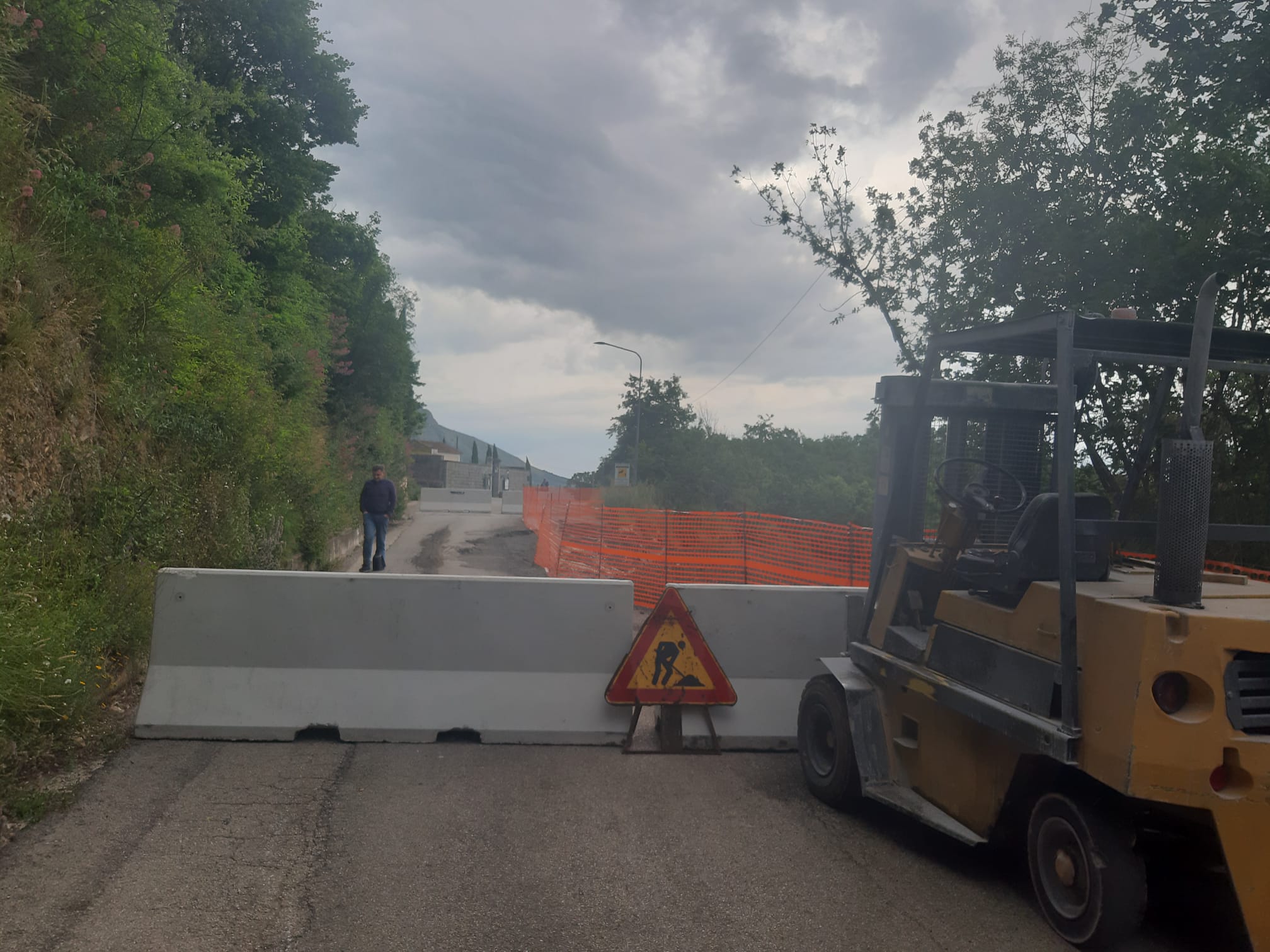 Cautano| Chiusa al traffico tratto della Provinciale 109 Vitulanese