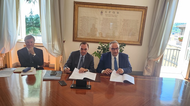Sottoscritto l’accordo tra Cethegus e Comune di Benevento per attività di coprogrammazione legate al Pnrr