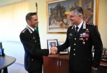 Avellino| Cambio al vertice del comando provinciale dei Carabinieri, Albanese sostituisce Bramati