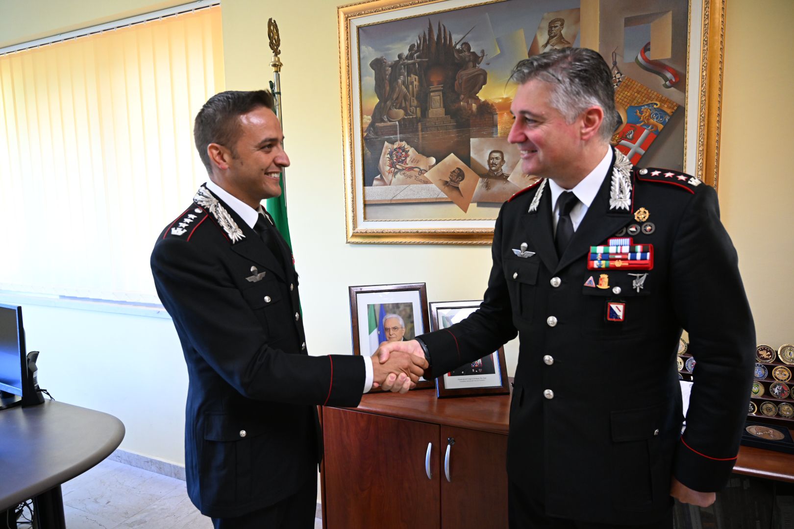 Avellino| Cambio al vertice del comando provinciale dei Carabinieri, Albanese sostituisce Bramati