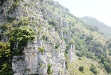 Solofra| Iniziati i lavori al costone in località Castelluccia, Moretti: riapriremo la strada per il Santuario