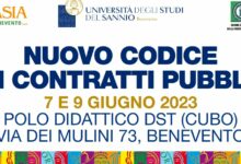 Nuovo codice dei contratti pubblici: due seminari all’Unisannio nei giorni 7 e 9 giugno