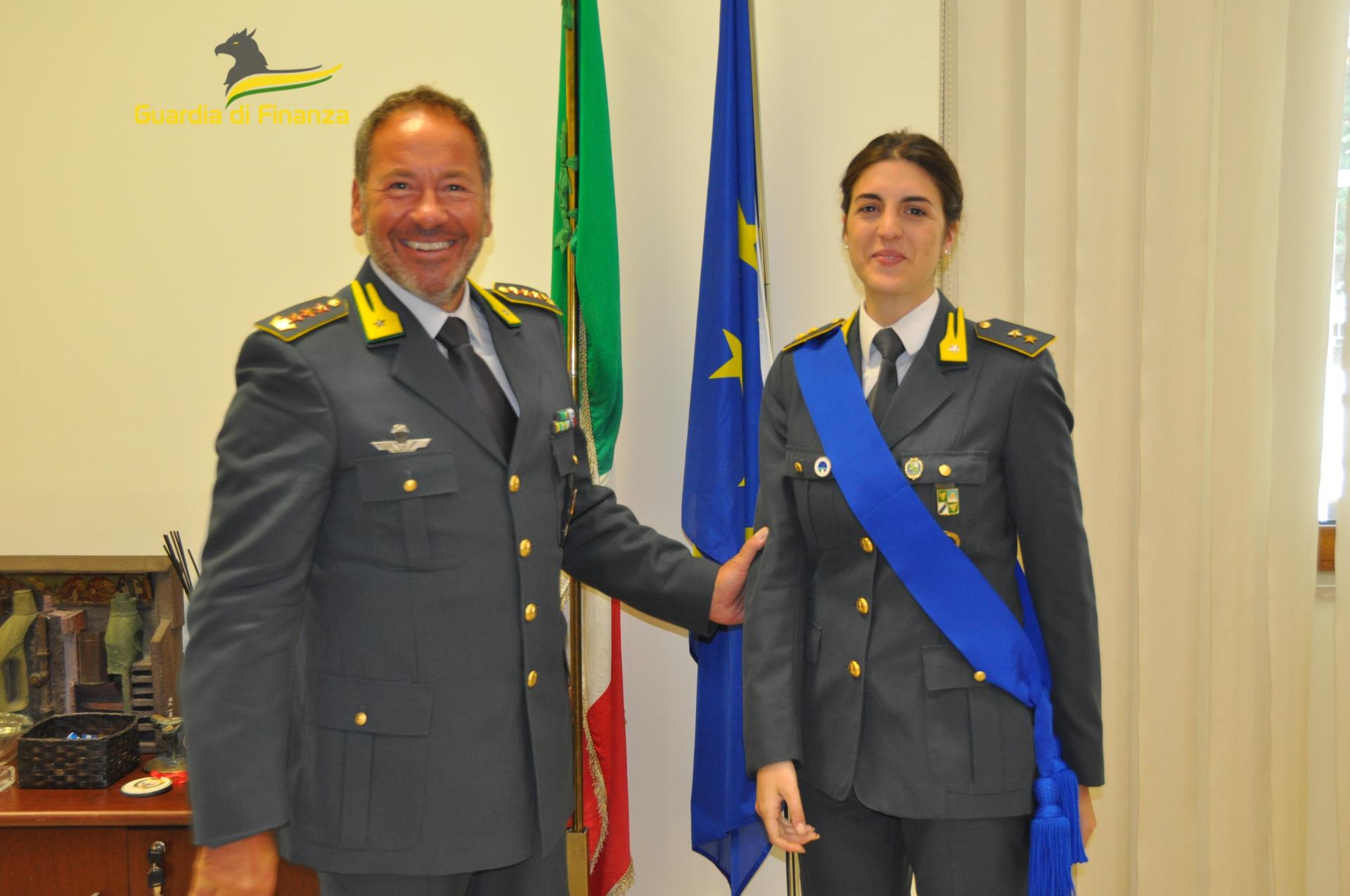 Avellino| Guardia di Finanza, è il tenente Elisa Marzo il nuovo comandante del Nucleo Operativo