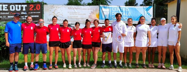 Tennis: Pareggio per le ragazze del CT San Giorgio del Sannio in B2 e sconfitta per i ragazzi del T.C. 2002 di Benevento in B1