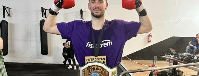 Il sannita Andrea Festa campione d’Italia di KickBoxing 78 Kg