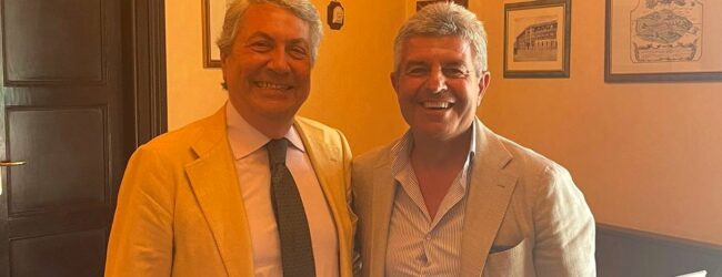 Benevento, il presidente della Provincia incontra il Commissario della Camera di Commercio Irpinia-Sannio