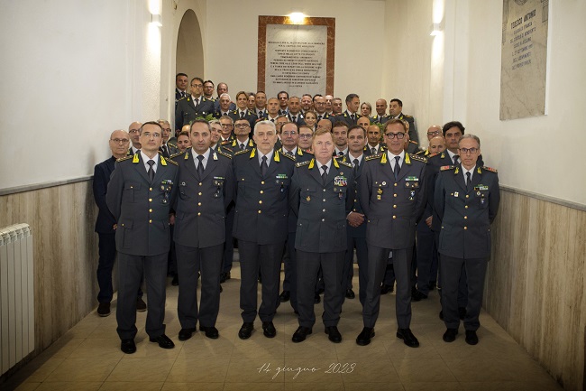 Guardia di Finanza, il comandante interregionale dell’Italia Meridionale in visita al comando provinciale di Benevento