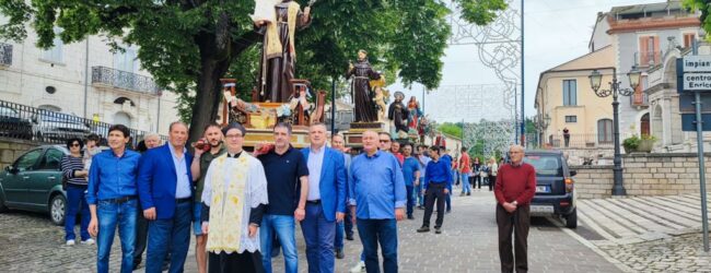 Santa Croce del Sannio festeggia Sant’Antonio, Di Maria: “Non disperdere le tradizioni”
