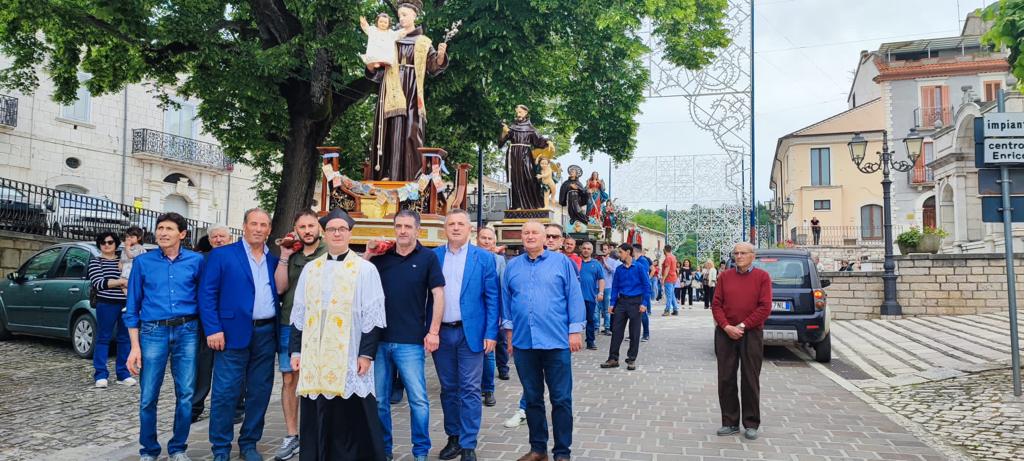 Santa Croce del Sannio festeggia Sant’Antonio, Di Maria: “Non disperdere le tradizioni”