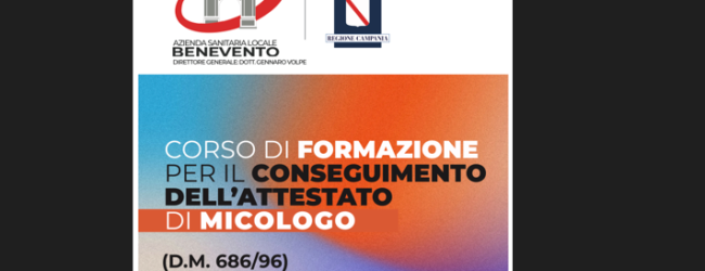 Asl, parte a Benevento il I Corso di formazione Regionale per la qualifica di Micologo