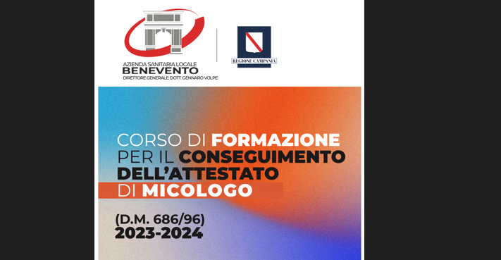 Asl, parte a Benevento il I Corso di formazione Regionale per la qualifica di Micologo