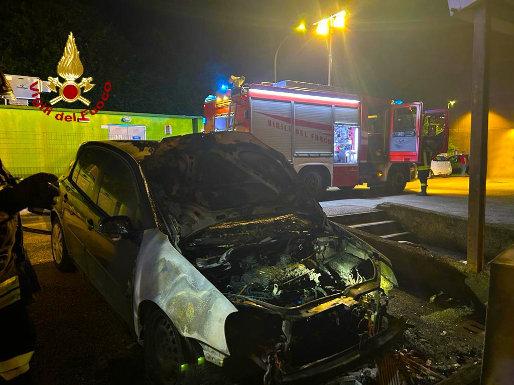 Avellino| Auto in fiamme nella notte in via Tedesco, la proprietaria: ci minacciano perché stranieri