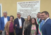 Bucciano, intitolato il complesso sportivo a Sabatino Ruggiero. Il ministro Abodi: “Una pagina di sport e cultura”