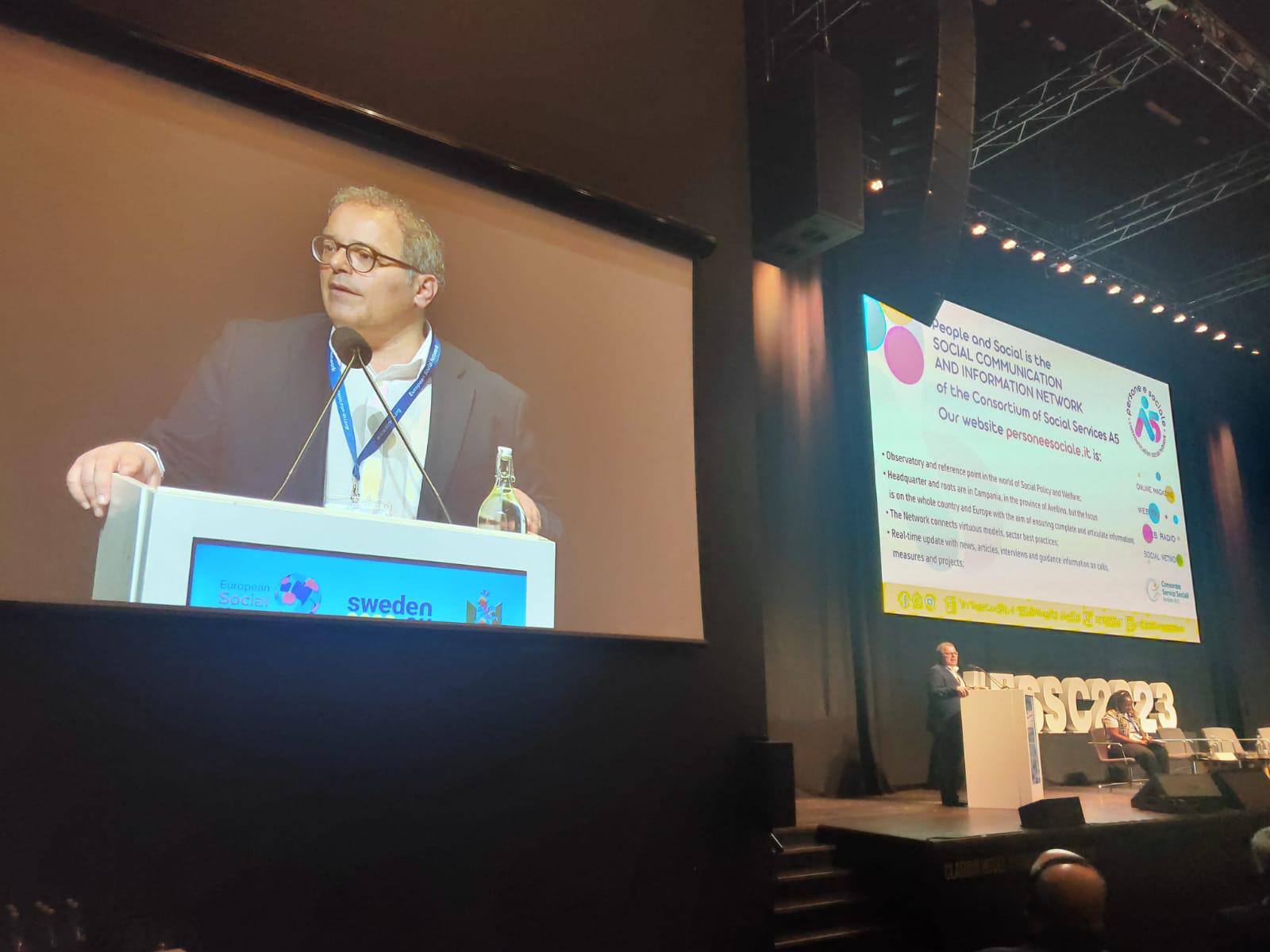 Welfare e comunicazione, De Blasio (A5) al convegno in Svezia: informazione per uscire da un circuito chiuso