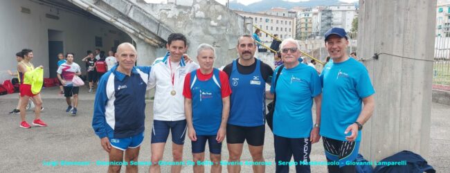 Libertas Benevento, buoni risultati dagli allievi. De Bellis campione italiano master nei 100 metri ostacoli