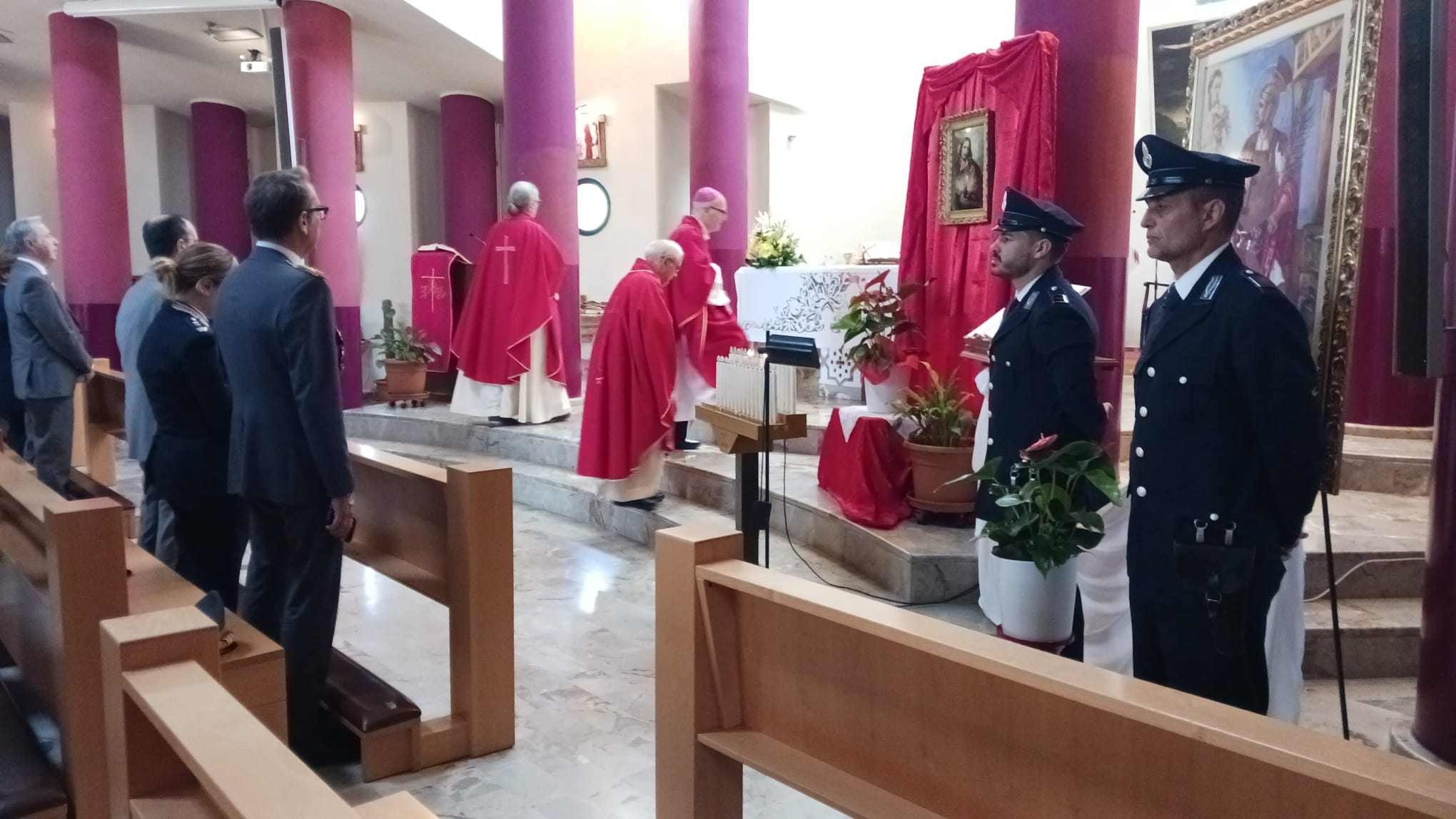 La Polizia Penitenziaria celebra il Patrono San Basilide