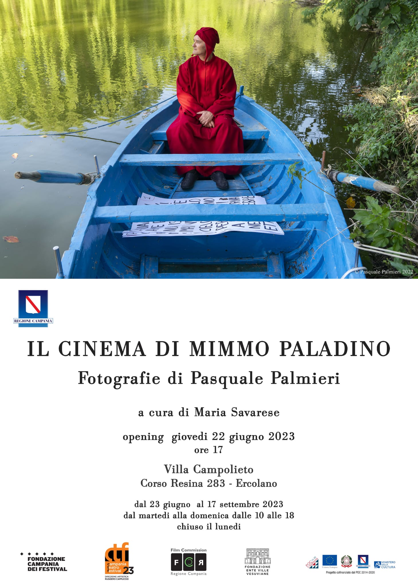 Il Cinema di Mimmo Paladino, ad Ercolano una mostra di fotografie