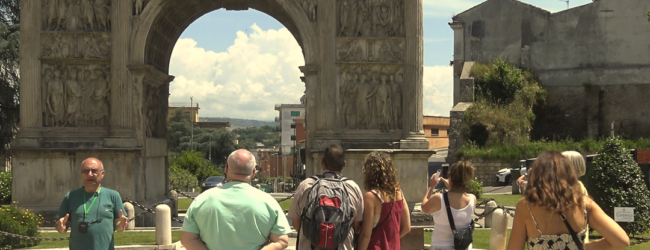 Americani a Benevento stregati dall’Arco