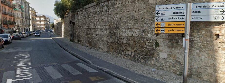 Lavori Pics, divieto di sosta su tratti di via Torre della Catena