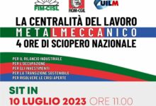 Avellino| Sciopero dei metalmeccanici, domani il sit-in