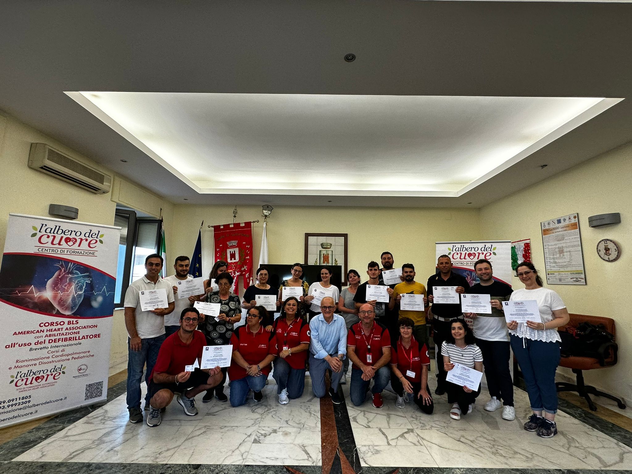 ‘Castelvenere da oggi è un comune cardioprotetto’, l’annuncio del sindaco Di Santo