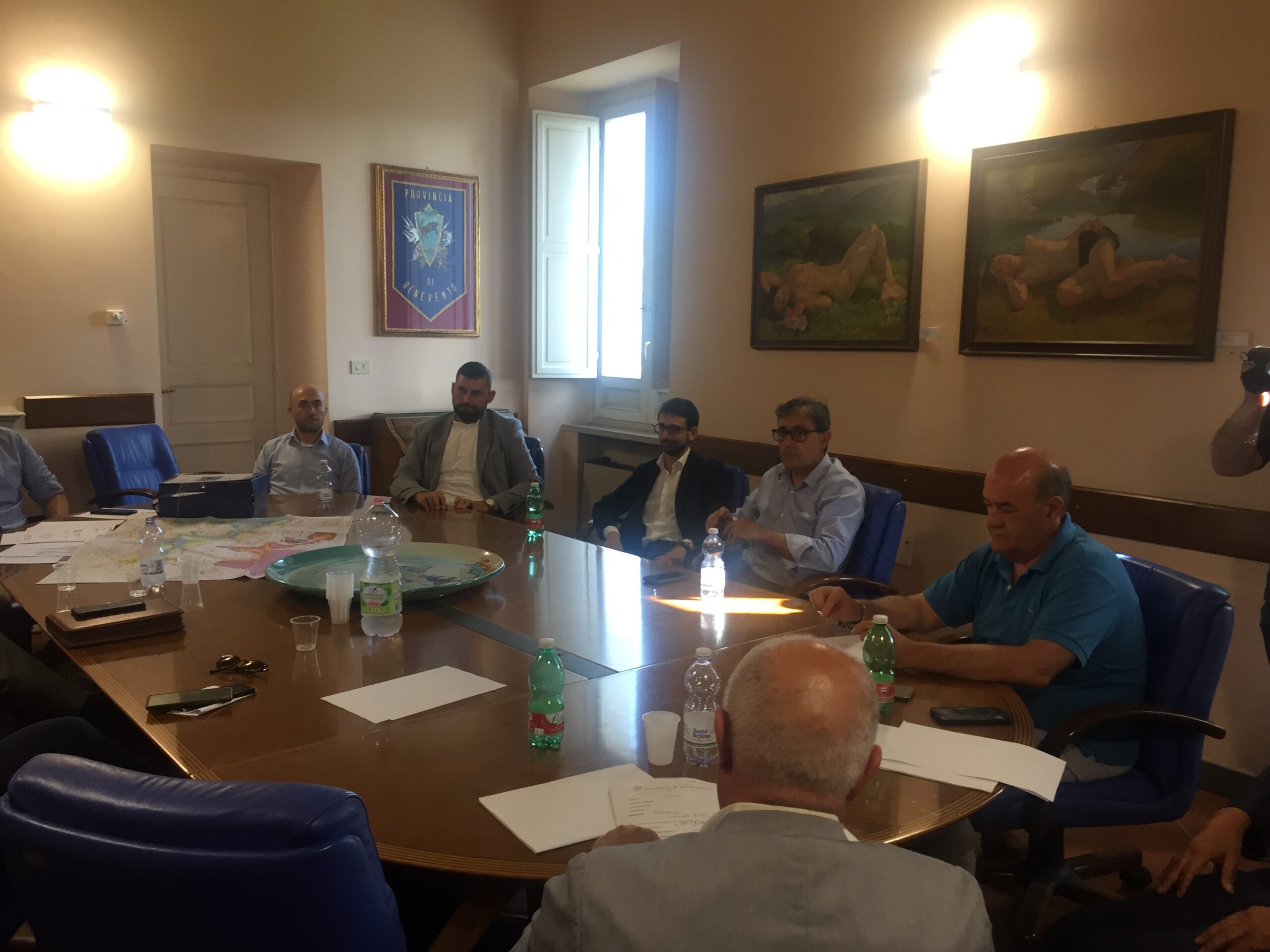 Potabilizzazione diga di Campolattaro, incontro alla Rocca