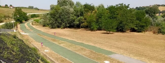 Pista ciclabile zona Pezzapiana, ultimati i lavori di manutenzione