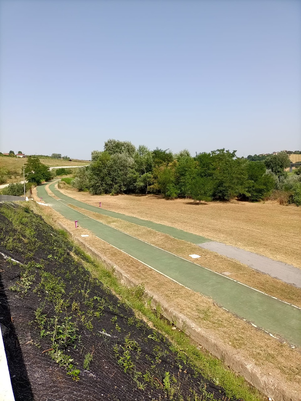Pista ciclabile zona Pezzapiana, ultimati i lavori di manutenzione