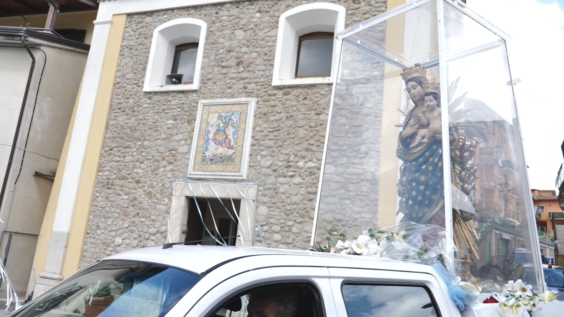 La “Peregrinatio” del simulacro della Madonna delle Grazie diventa un film prodotto e trasmesso da Tele Speranza il 13 luglio alle 21,00