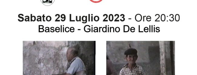 Baselice, sabato la proiezione del docufilm prodotto da Enzo Gravina