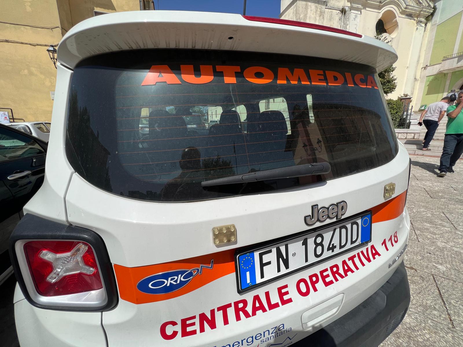 ASL: risultati positivi della Sperimentazione delle Automediche 118