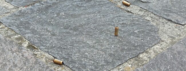 Avellino| Bossoli di pistola ritrovati in via Marconi, indaga la polizia