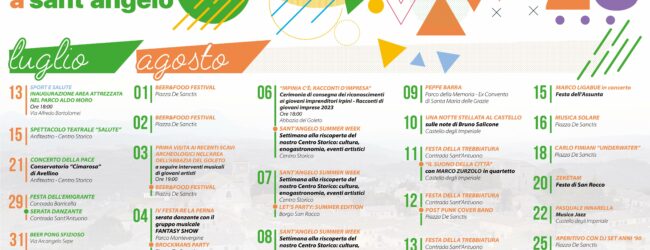 ‘Un Paese da Amare’, l’estate a Sant’Angelo dei Lombardi entra nel vivo