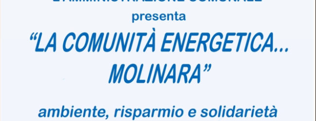 Molinara ha la sua Comunita’ Energetica Rinnovabile