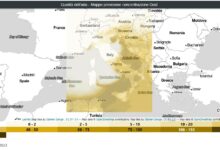 Superamenti diffusi del limite PM10 in Campania per afflusso polveri sahariane