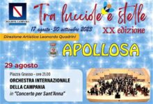 Tra Lucciole e Stelle:  Questa sera ad Apollosa “Il concerto di Sant’Anna”