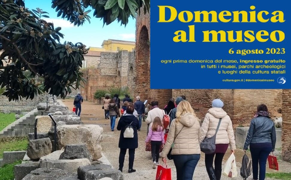 “Domenica al Museo”: ingresso gratuito al Teatro Romano di Benevento