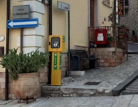 Pietrelcina, dal 14 Agosto posizionati ulteriori defibrillatori semiautomatici DAE lungo il percorso turistico 