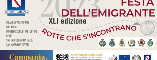 Montefalcone di Val Fortore, al via la Festa dell’Emigrante